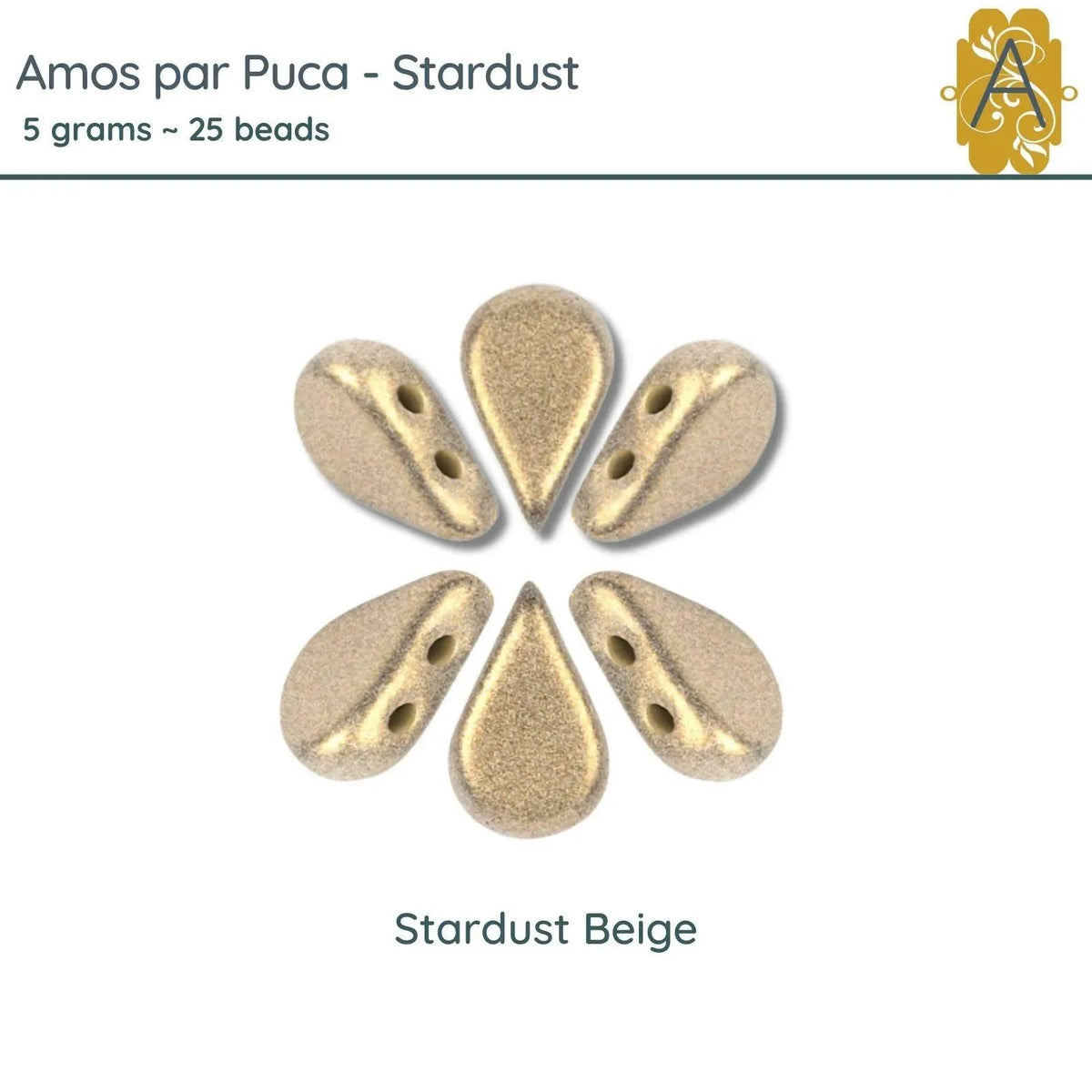 Amos par Puca, 5grams in Stardust Beige Color - The Argus Collection