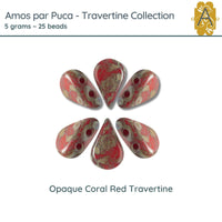 Amos par Puca, 5g, Travertine Collection, 5 colors - The Argus Collection