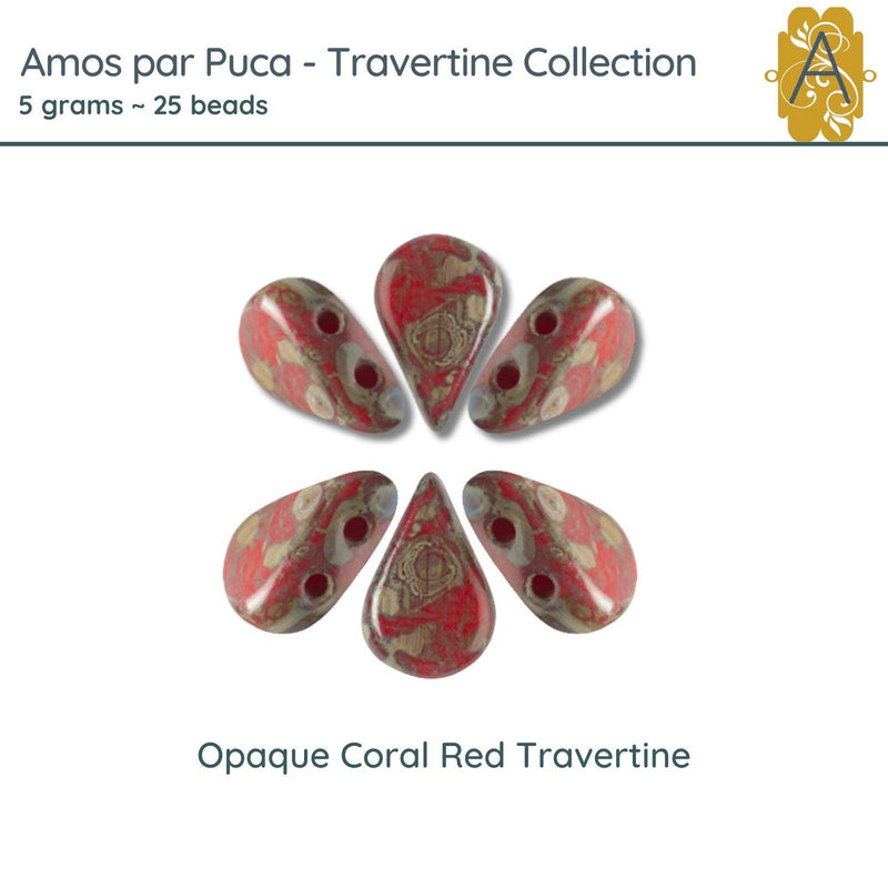 Amos par Puca, 5g, Travertine Collection, 5 colors - The Argus Collection