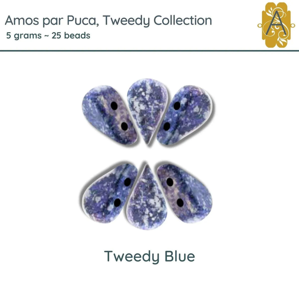 Amos par Puca, 5g, Tweedy Collection, 6 colors - The Argus Collection