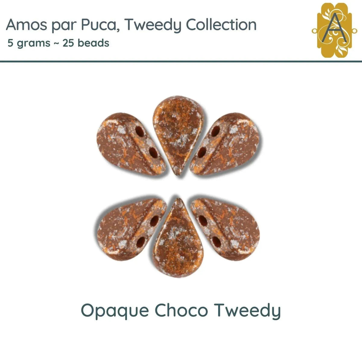 Amos par Puca, 5g, Tweedy Collection, 6 colors - The Argus Collection