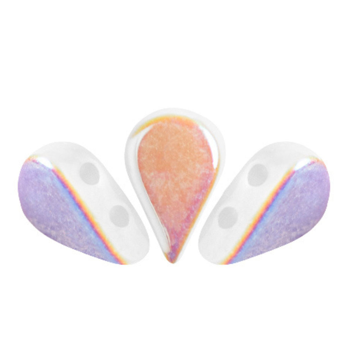 Amos Beads Opaque White AB