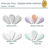 Amos par Puca, 5g, Opaque White Collection, 4 Finishes - The Argus Collection