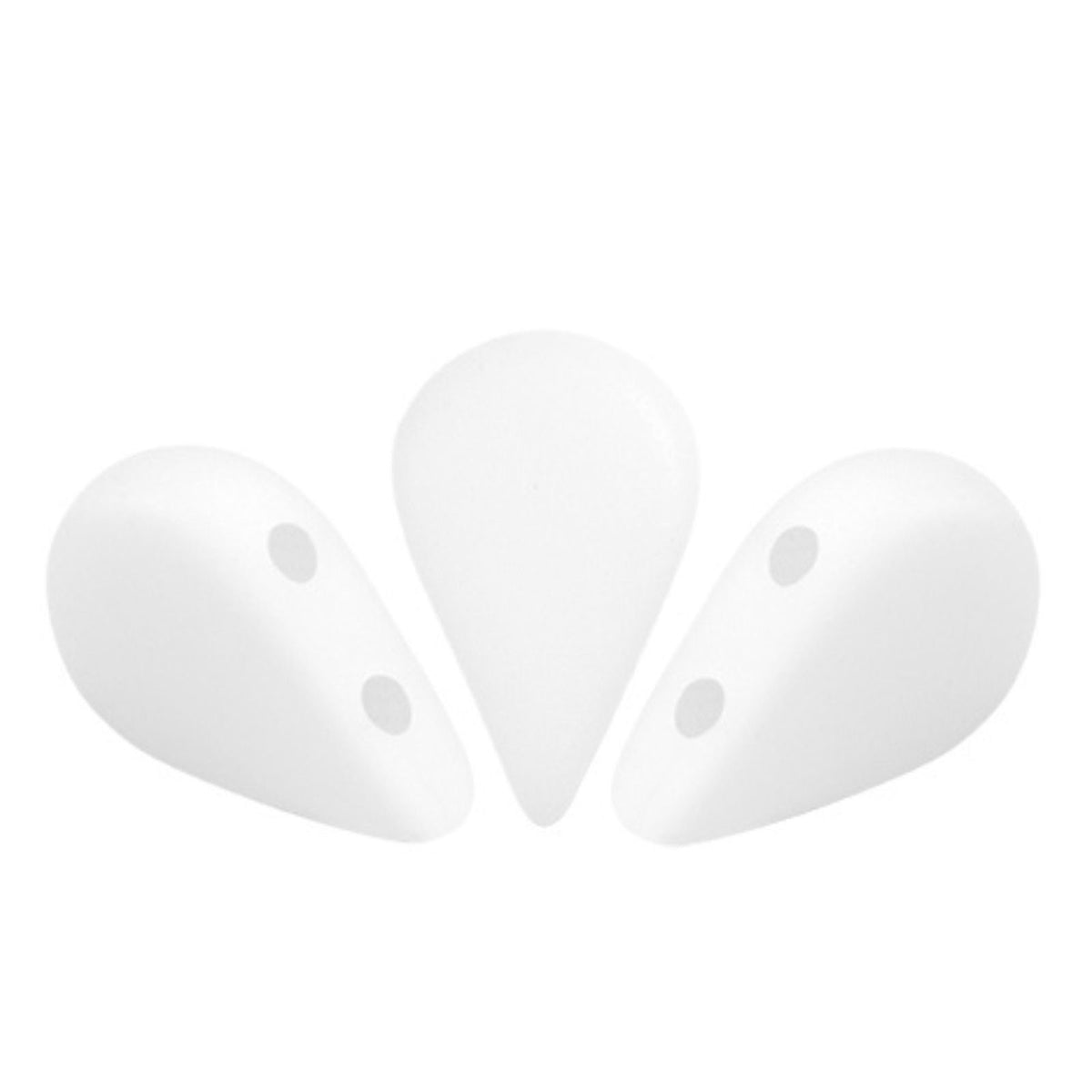 Amos Beads Opaque White Matte