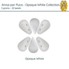 Amos par Puca, 5g, Opaque White Collection, 4 Finishes - The Argus Collection