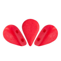 Amos Beads Coral Red Matte