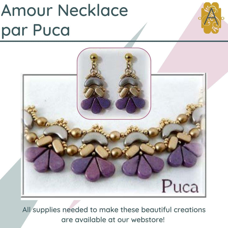 Amour Necklace Pattern Par Puca - The Argus Collection