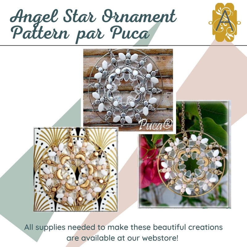 Angel Star Ornament Pattern Par Puca - The Argus Collection