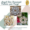 Angel Star Ornament Complete Bead Kit, by Les Perles par Puca