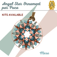 Angel Star Ornament Complete Bead Kit, by Les Perles par Puca