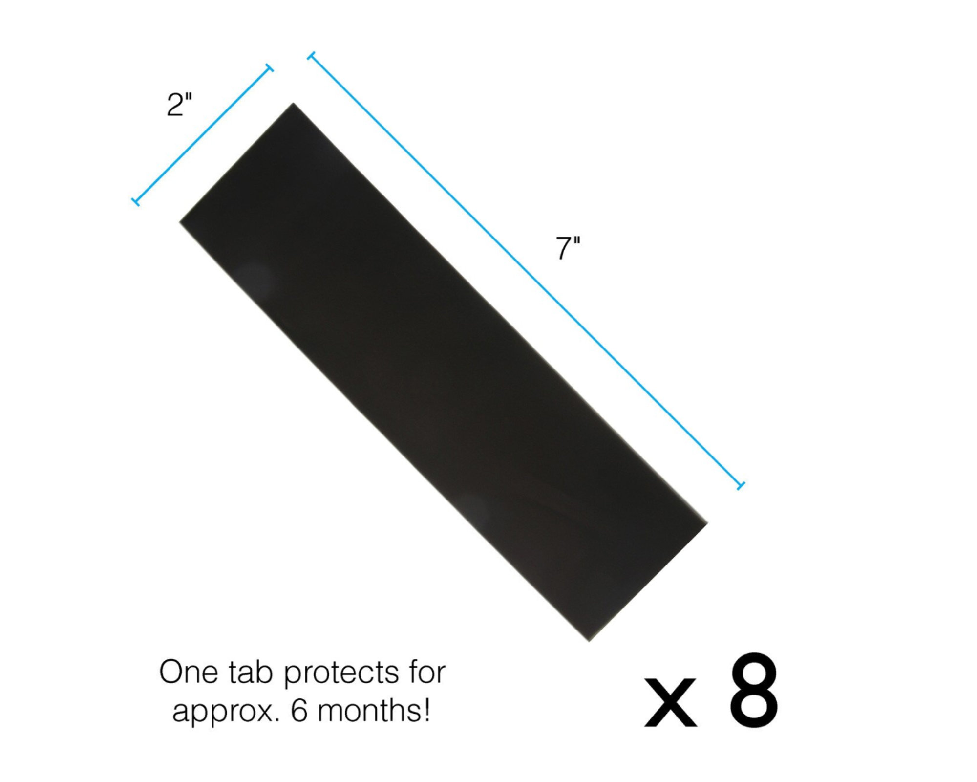 Shine-Rite, Anti-Tarnish Strips, 2x7" strips
