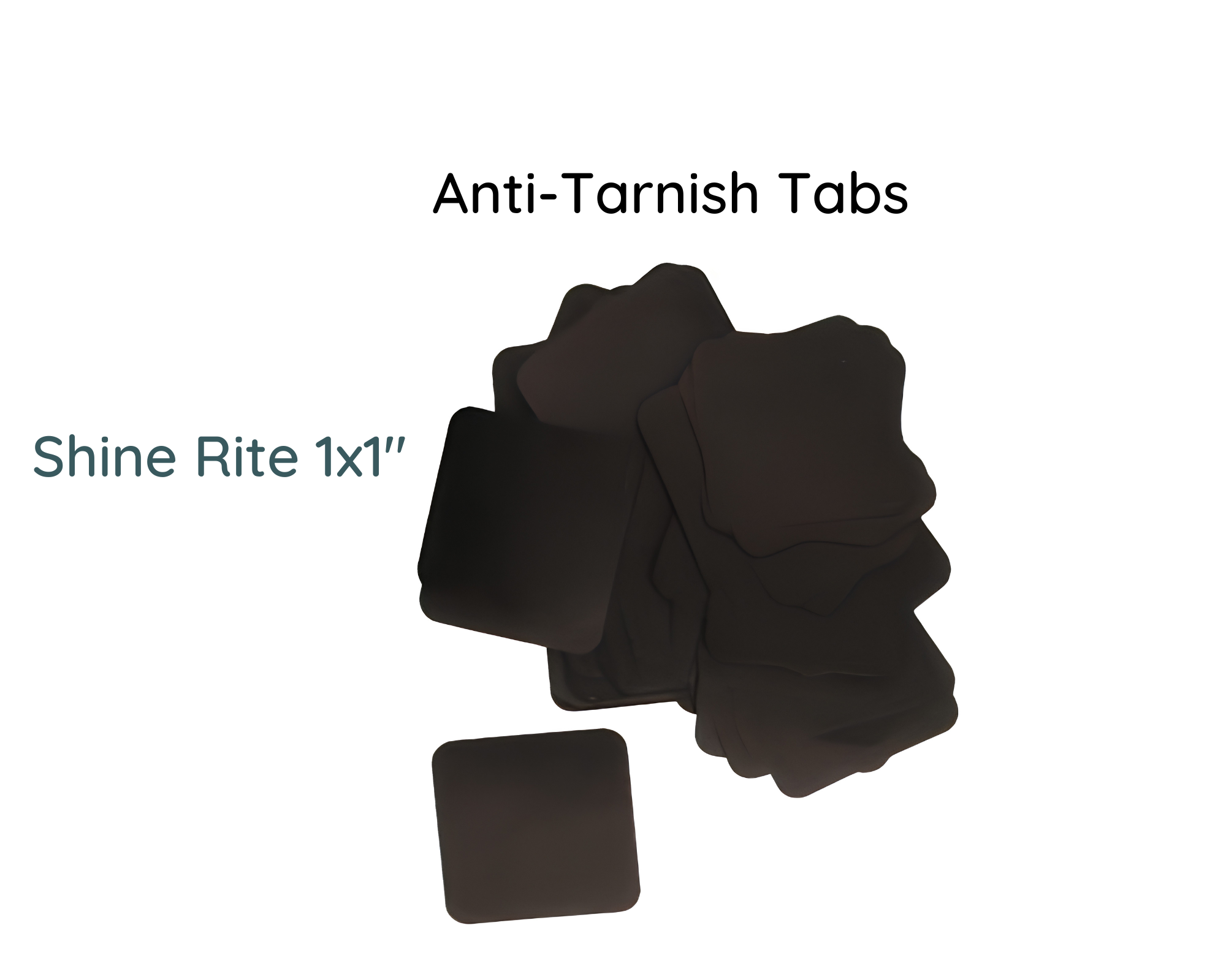 Shine-Rite, Anti-Tarnish Tabs, 1x1" Tabs