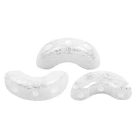 Arcos Beads par Puca, Opaque Milky, 5g & 20g - The Argus Collection