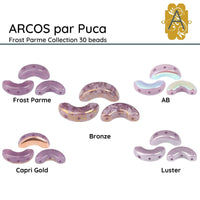 Arcos par Puca (30 Beads) Frost Parme Collection - The Argus Collection