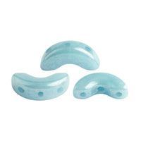 Arcos Beads Blue Turquoise Luster
