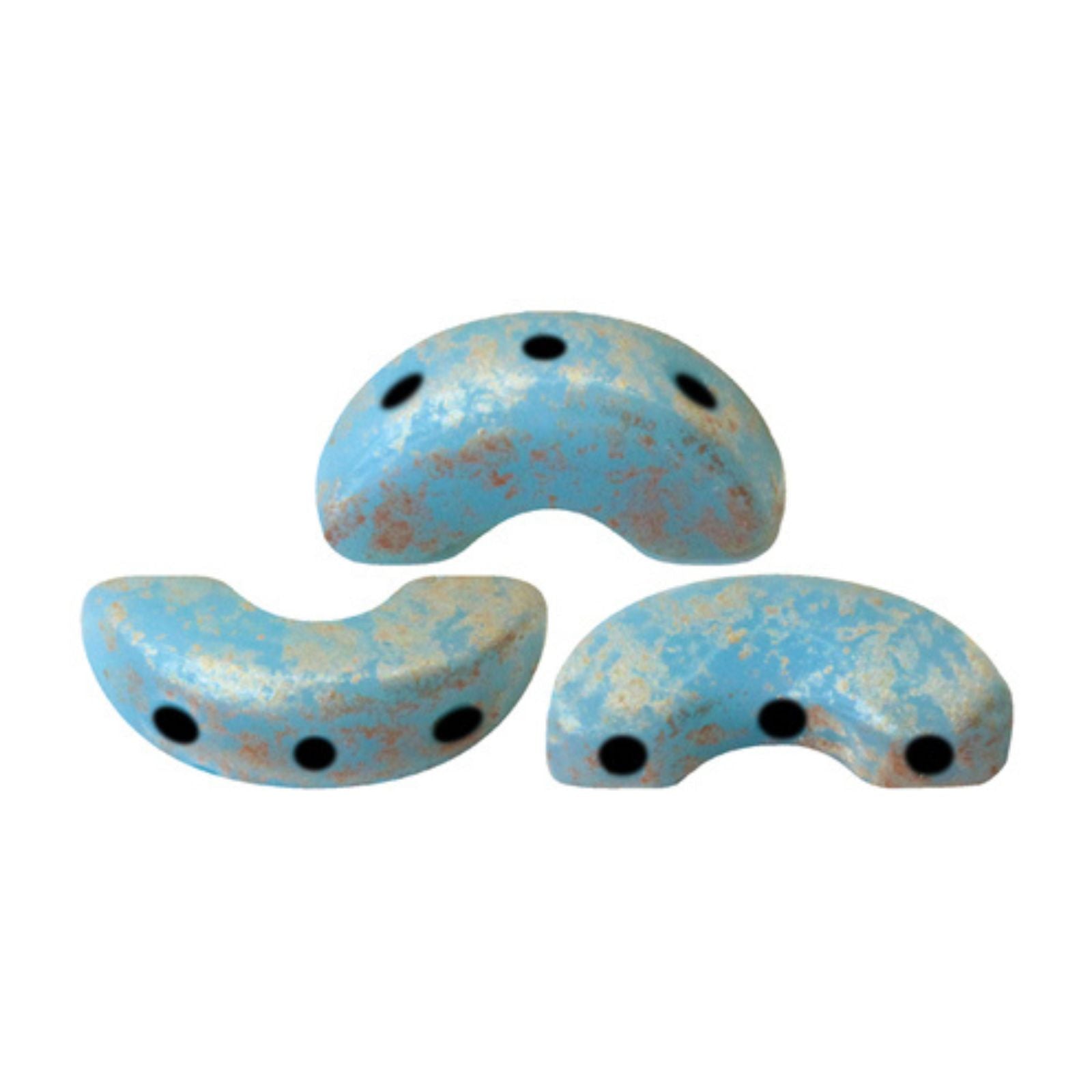 Arcos Beads Blue Turquoise Splash