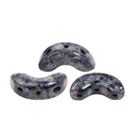 Arcos Beads Black Stony Pink