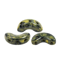Arcos Beads Black Stony Yellow
