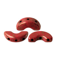 Arcos Beads Coral Red Bronze 