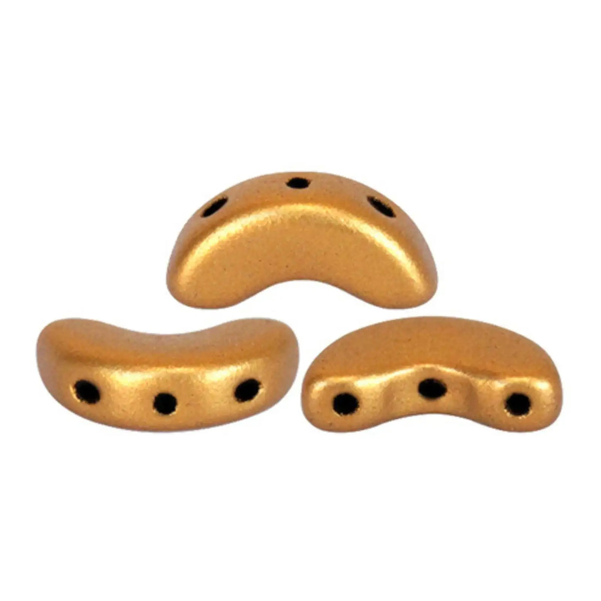 Arcos Beads Bronze Gold Matte