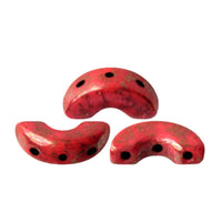 Arcos Beads Light Coral Red Bronze 