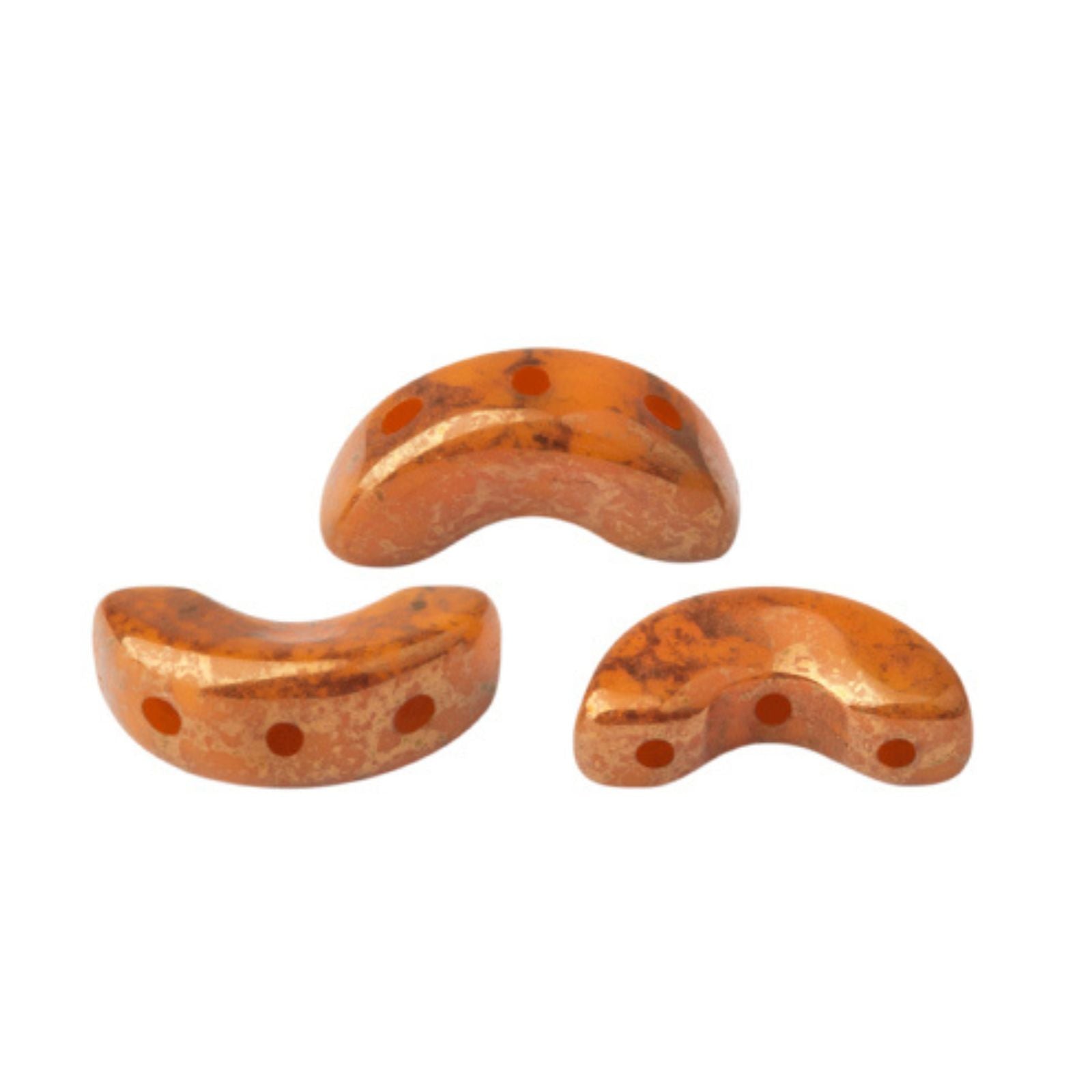Arcos Beads Orange Opal Bronze 