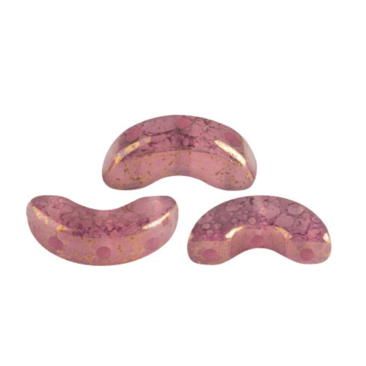 Arcos Beads Rose Opal Bronze 