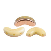 Arcos Beads Beige Capri Gold