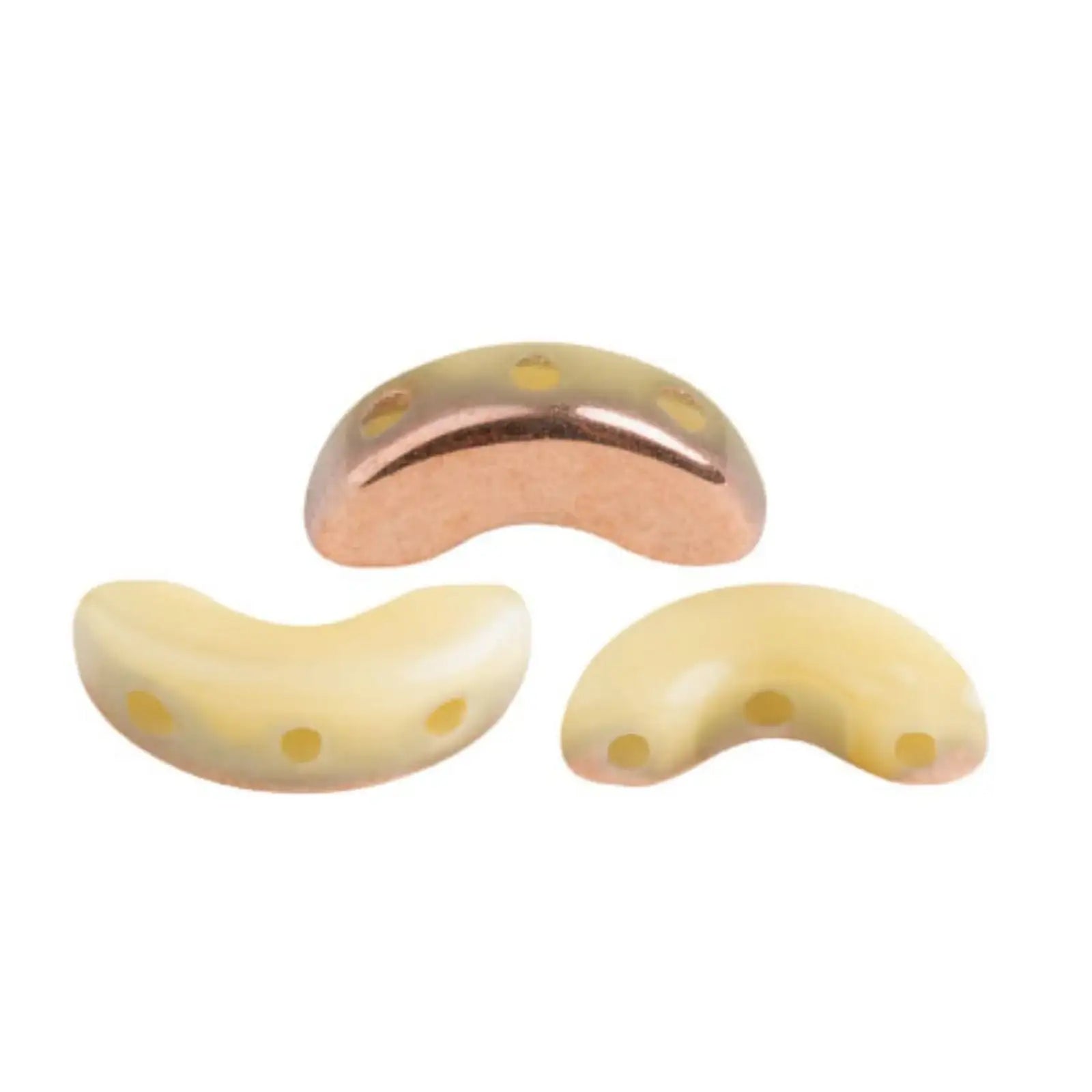 Arcos Beads Beige Capri Gold