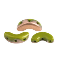 Arcos Beads Green Capri Gold