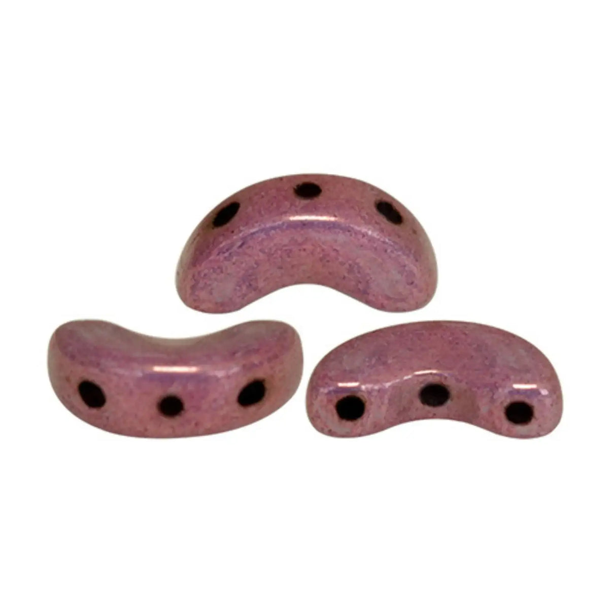 Arcos Beads Mix Amethyst Gold Ceramic Look