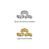 Arcos Beads par Puca, Classic Metals, 5g & 20g - The Argus Collection