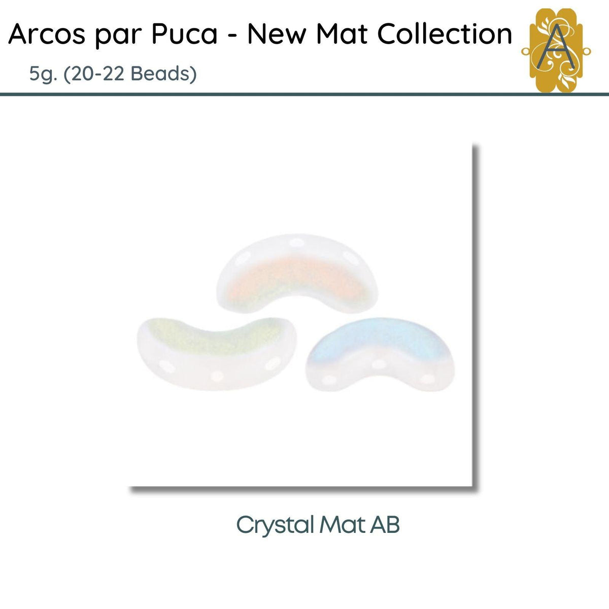 Arcos par Puca, 5g., New Mat Collection, 3 Colors - The Argus Collection