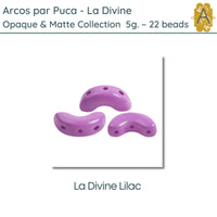 Arcos par Puca, 5g, La Divine Opaque & Matte Collection, 10 colors - The Argus Collection