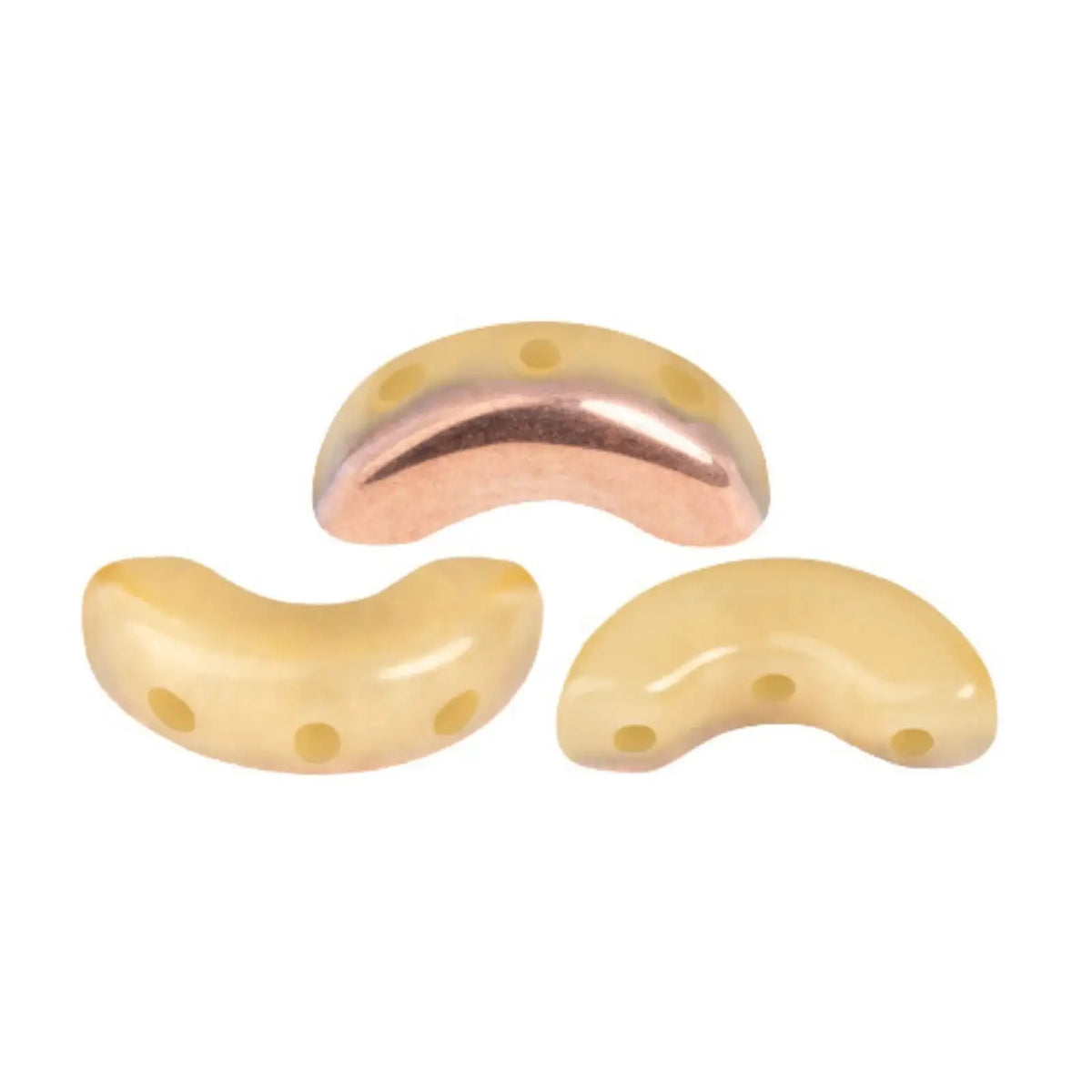 Arcos Beads Frost Camel Capri Gold