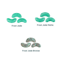 Arcos Beads par Puca, Frost Jade, 5g