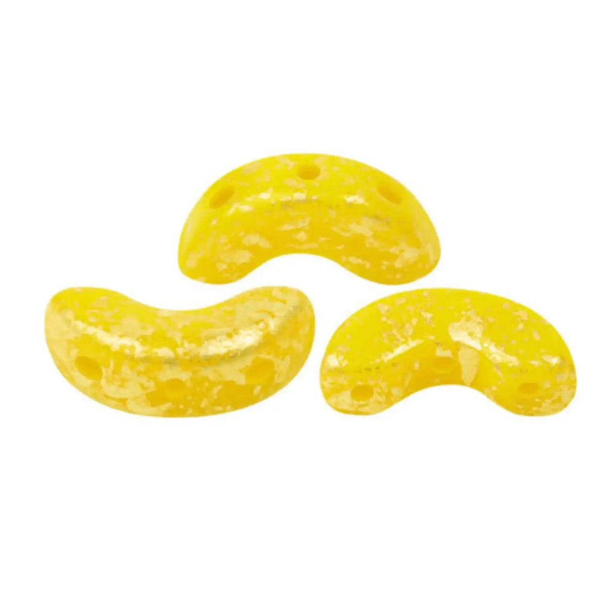 Arcos Beads Opaque Jonquil Splash