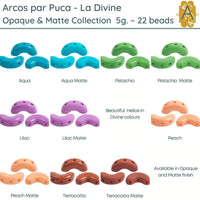 Arcos par Puca, 5g, La Divine Opaque & Matte Collection, 10 colors - The Argus Collection