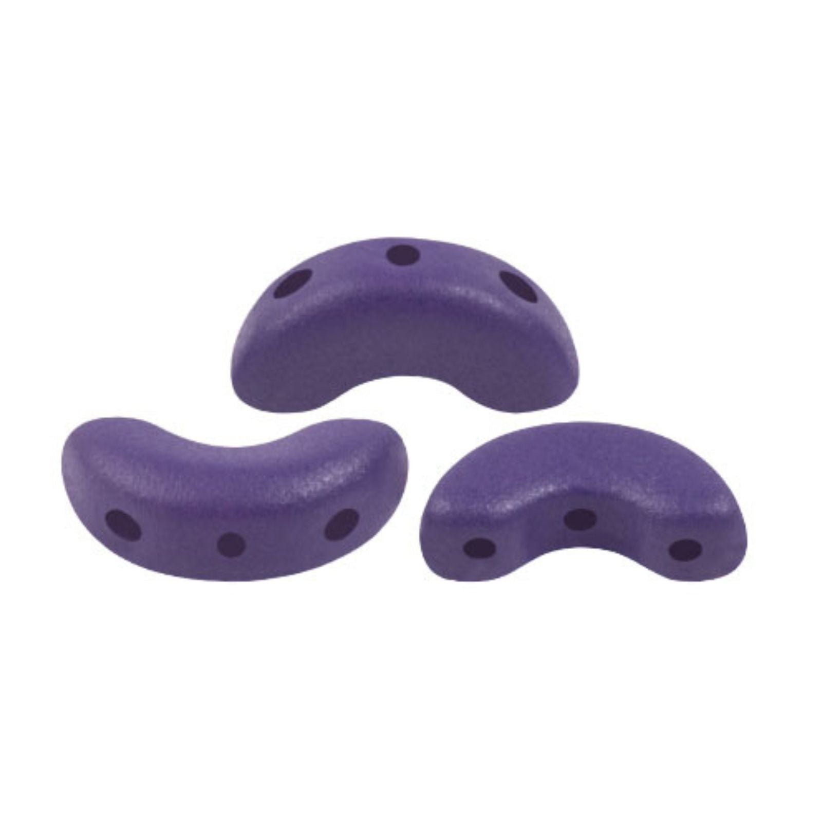 Arcos Beads Dark Violet Light Matte