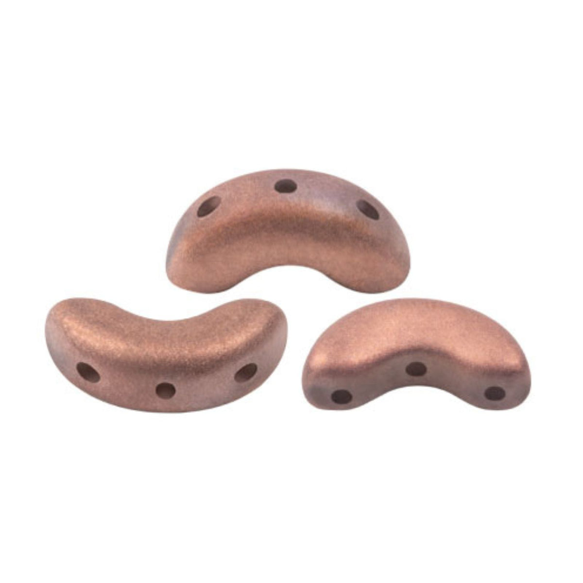 Arcos Beads Matte Full Capri Gold