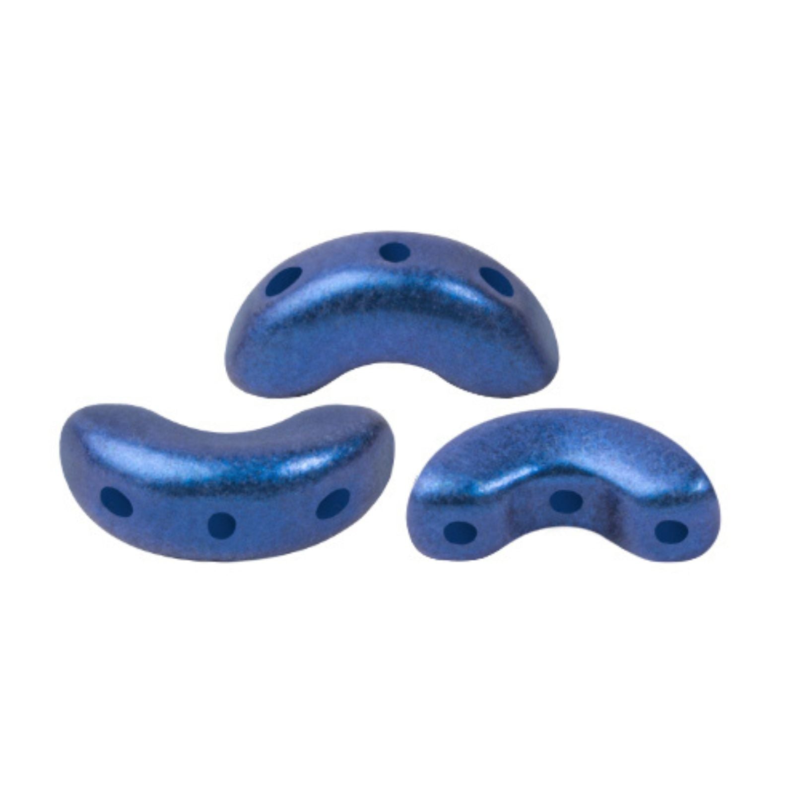 Arcos Beads Metallic Matte Caribbean Blue