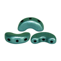 Arcos Beads Metallic Matte Green Turquoise