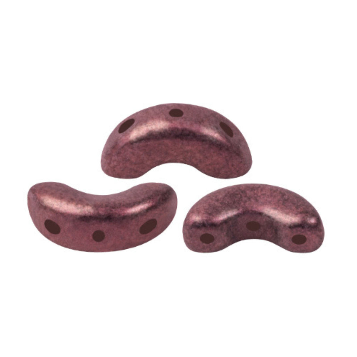 Arcos Beads Metallic Matte Old Red