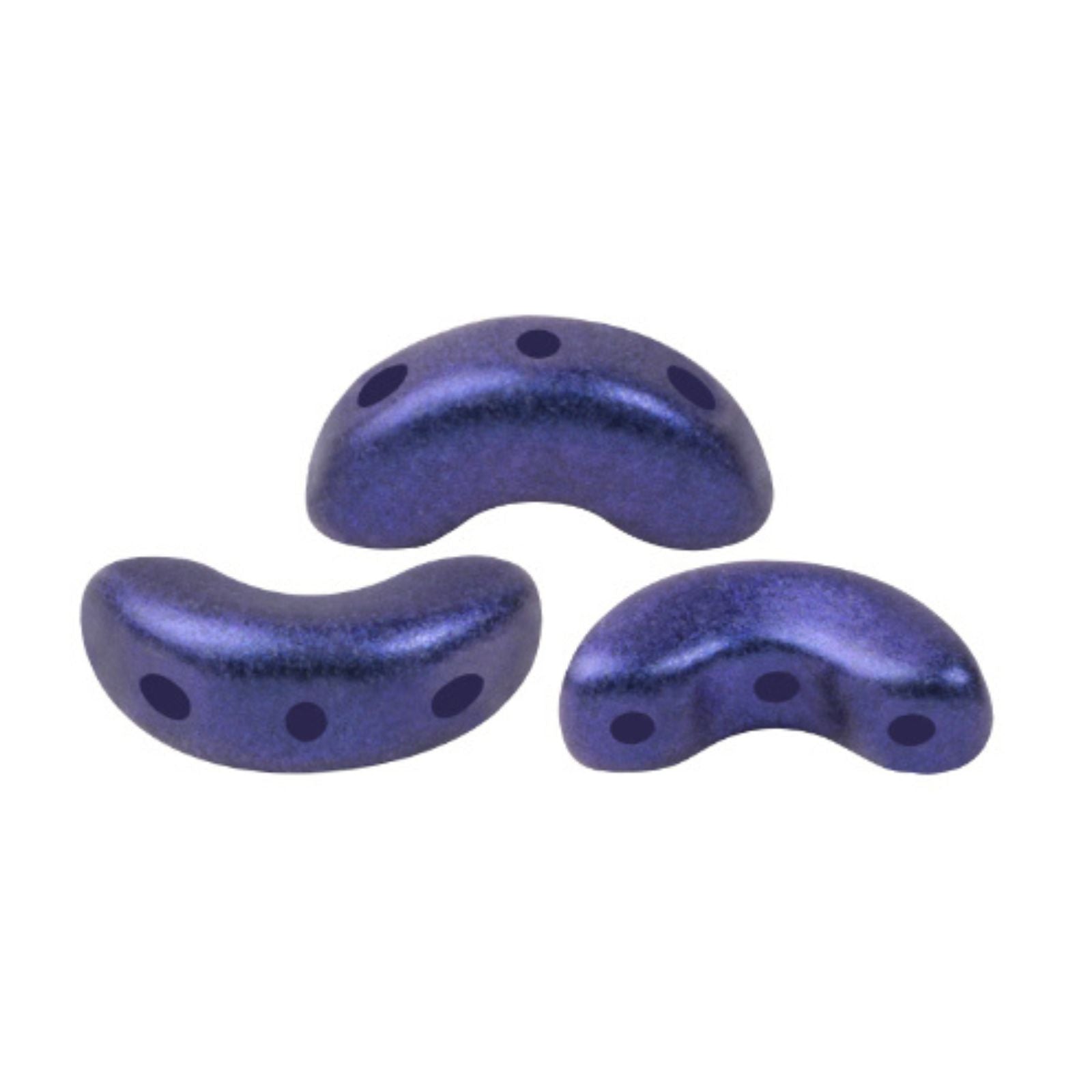 Arcos Beads Metallic Matte Royal Blue