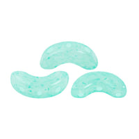 Arcos Beads Milky Green Turquoise