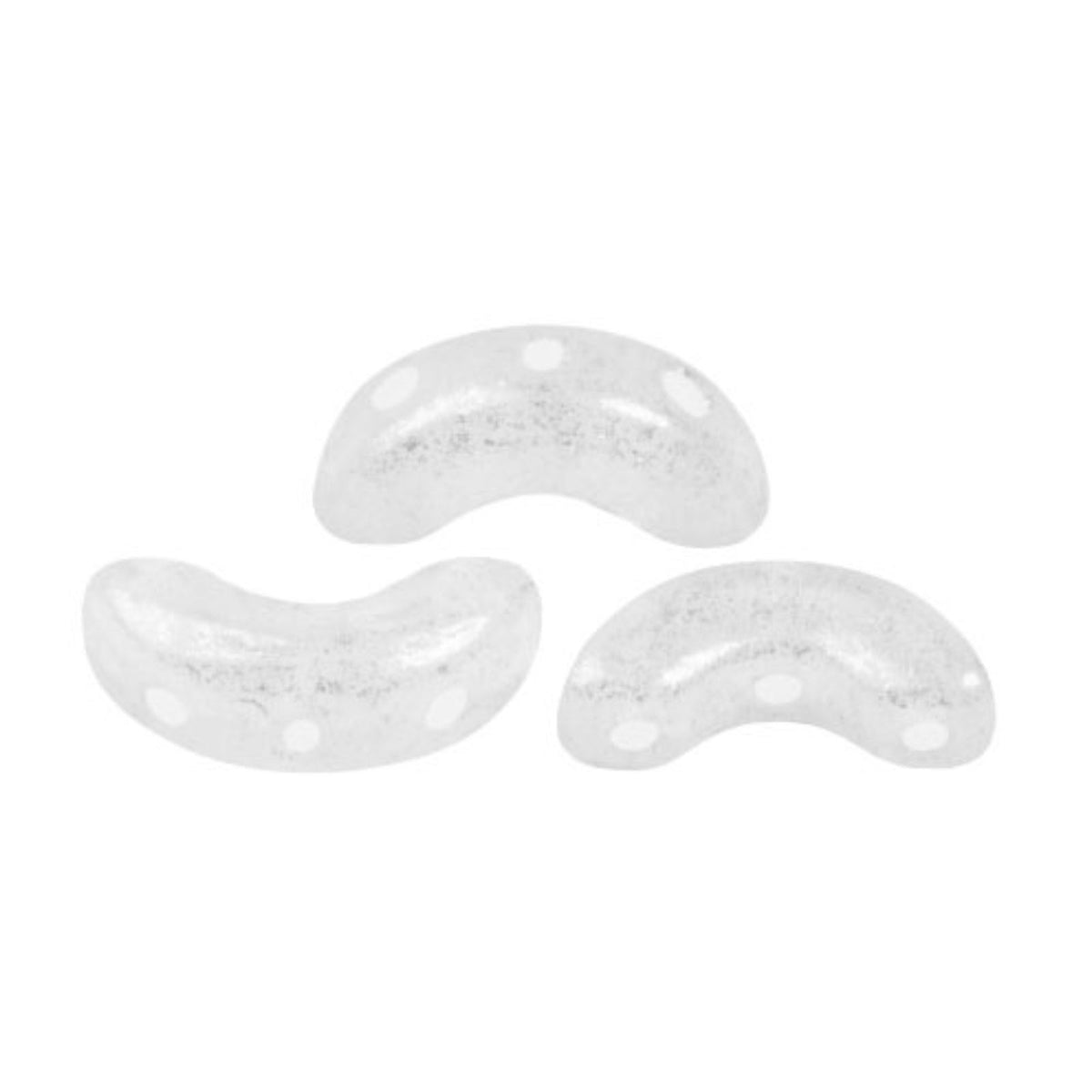 Arcos Beads Milky White