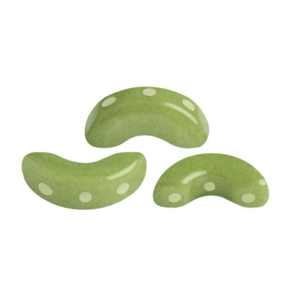 Arcos Beads Opaque Pistachio