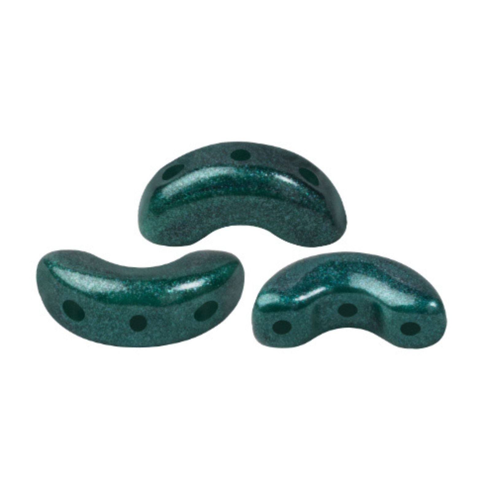 Arcos Beads Dark Green Pearl 