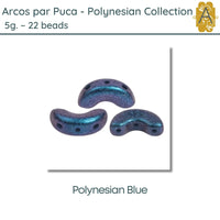 Arcos par Puca, 5g., Polynesian Collection, 5 Colors - The Argus Collection