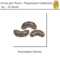 Arcos par Puca, 5g., Polynesian Collection, 5 Colors - The Argus Collection